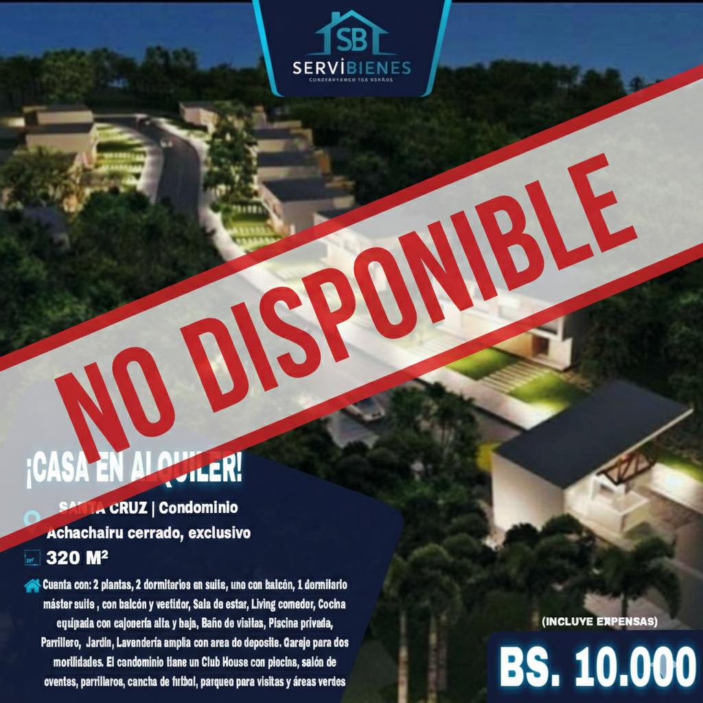 Casa en alquiler